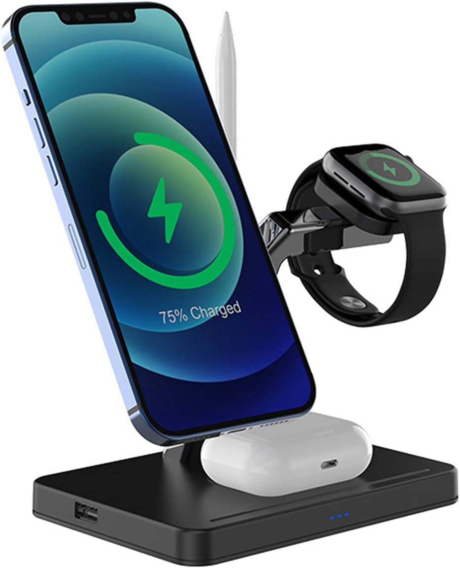 3 in 1 Magnetic Wireless Charger Stand