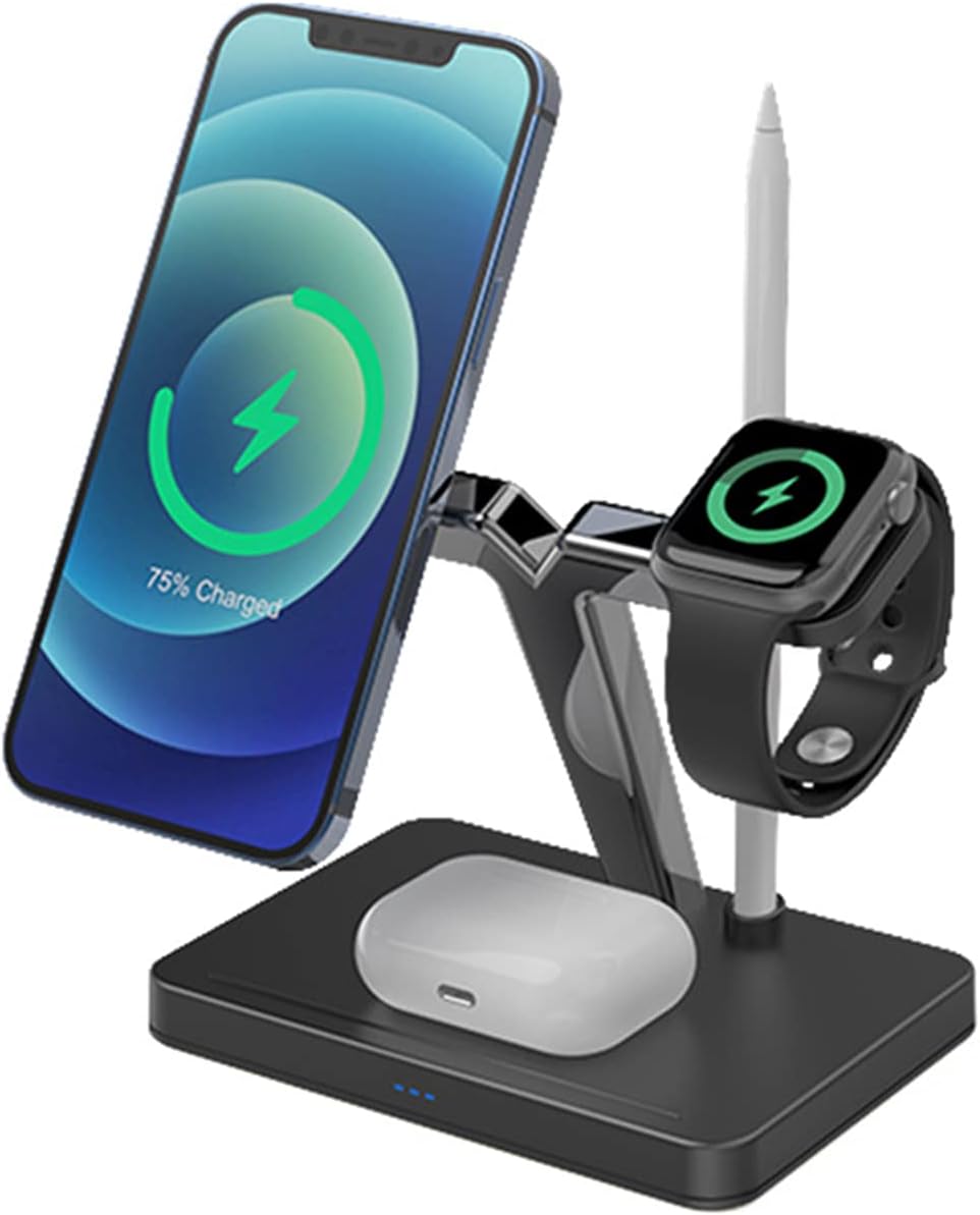 3 in 1 Magnetic Wireless Charger Stand