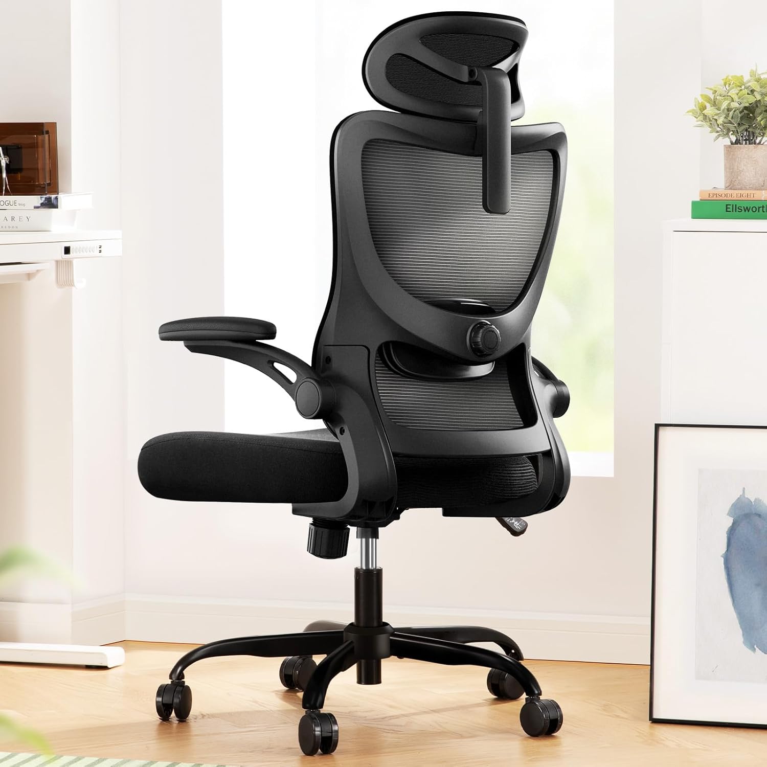 Ergonomic Gaming Chair with Adjustable Lumbar Support