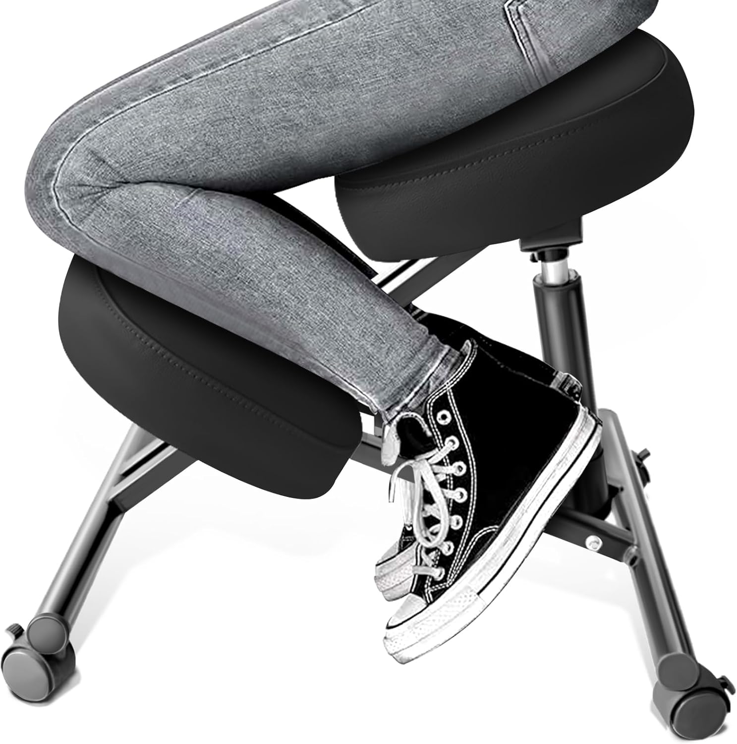 Adjustable Ergonomic Kneeling Stool for Home and Office