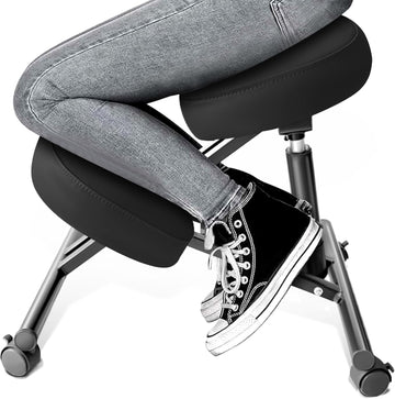 Adjustable Ergonomic Kneeling Stool for Home and Office